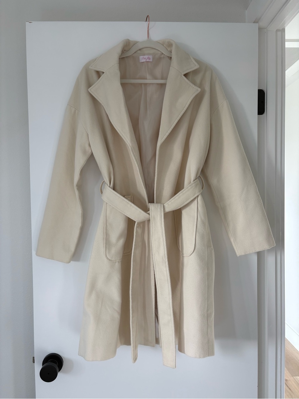 Cream Trench Coat